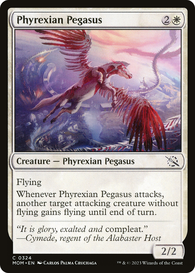 Phyrexian Pegasus [March of the Machine] | Jomio and Rueliete's Cards and Comics