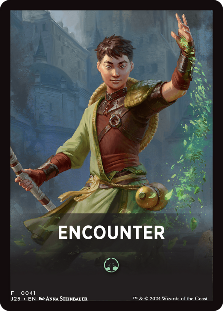 Encounter Theme Card [Foundations Jumpstart Front Cards] | Jomio and Rueliete's Cards and Comics