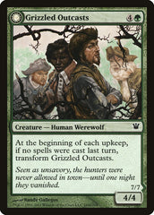 Grizzled Outcasts // Krallenhorde Wantons [Innistrad] | Jomio and Rueliete's Cards and Comics