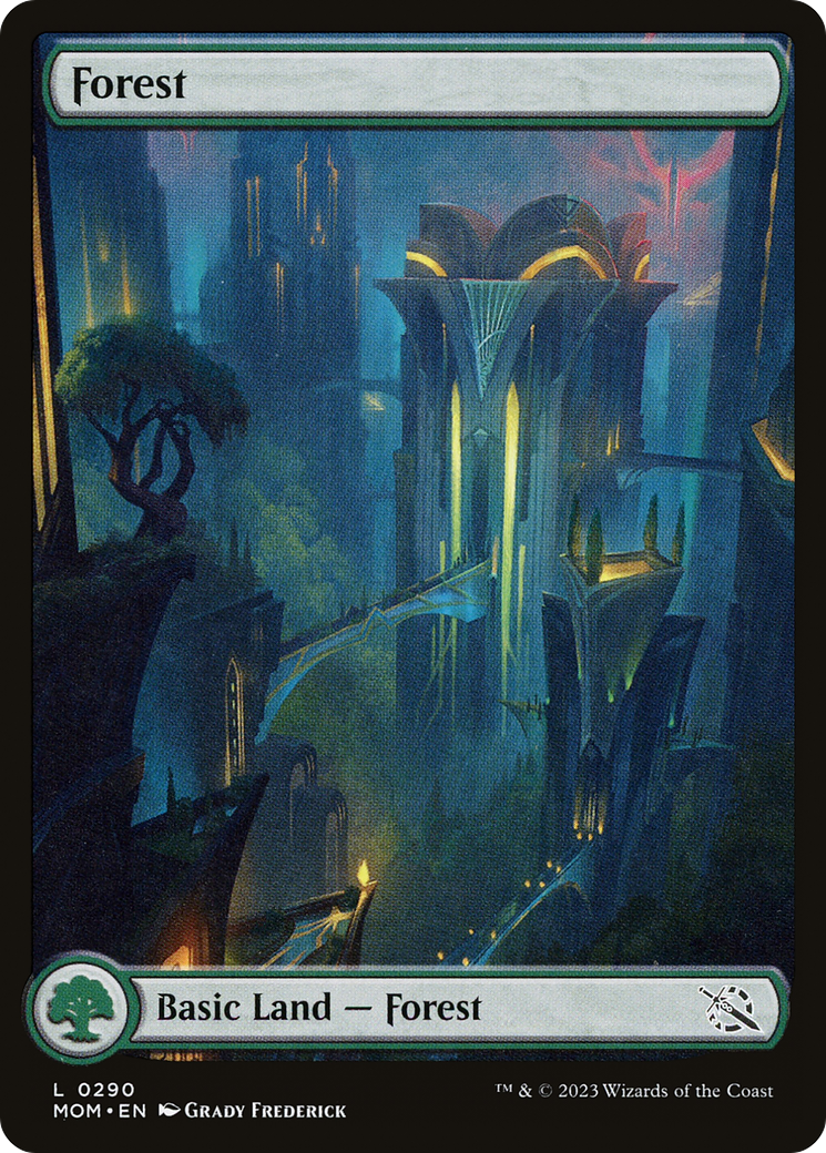 Forest (290) [March of the Machine] | Jomio and Rueliete's Cards and Comics