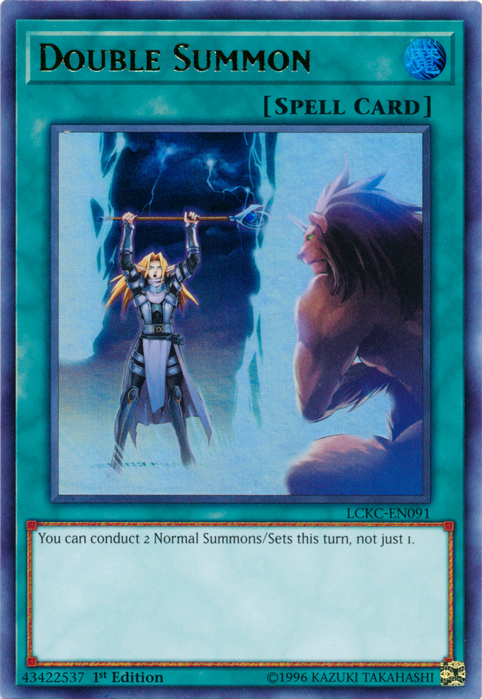 Double Summon [LCKC-EN091] Ultra Rare | Jomio and Rueliete's Cards and Comics