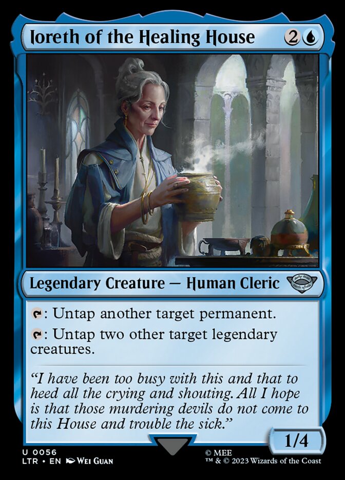 Ioreth of the Healing House [The Lord of the Rings: Tales of Middle-Earth] | Jomio and Rueliete's Cards and Comics