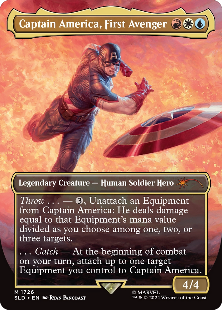 Captain America, First Avenger [Secret Lair Drop Series] | Jomio and Rueliete's Cards and Comics