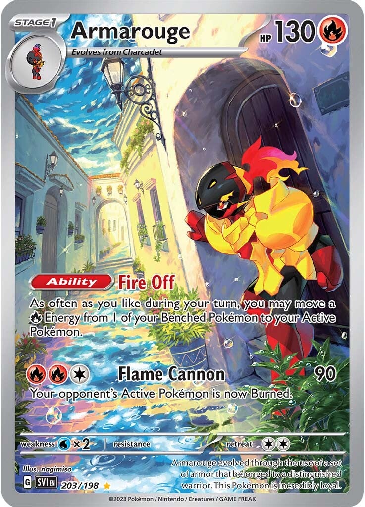 Armarouge (203/198) [Scarlet & Violet: Base Set] | Jomio and Rueliete's Cards and Comics