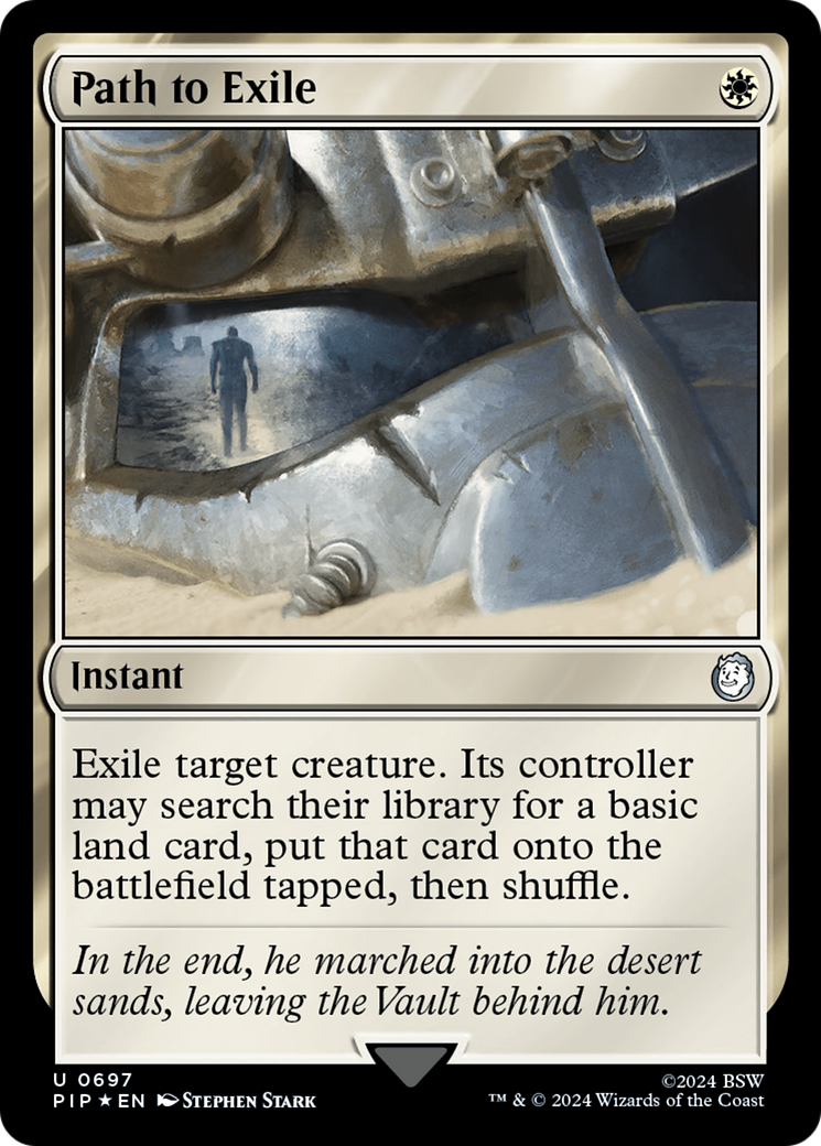 Path to Exile (Surge Foil) [Fallout] | Jomio and Rueliete's Cards and Comics