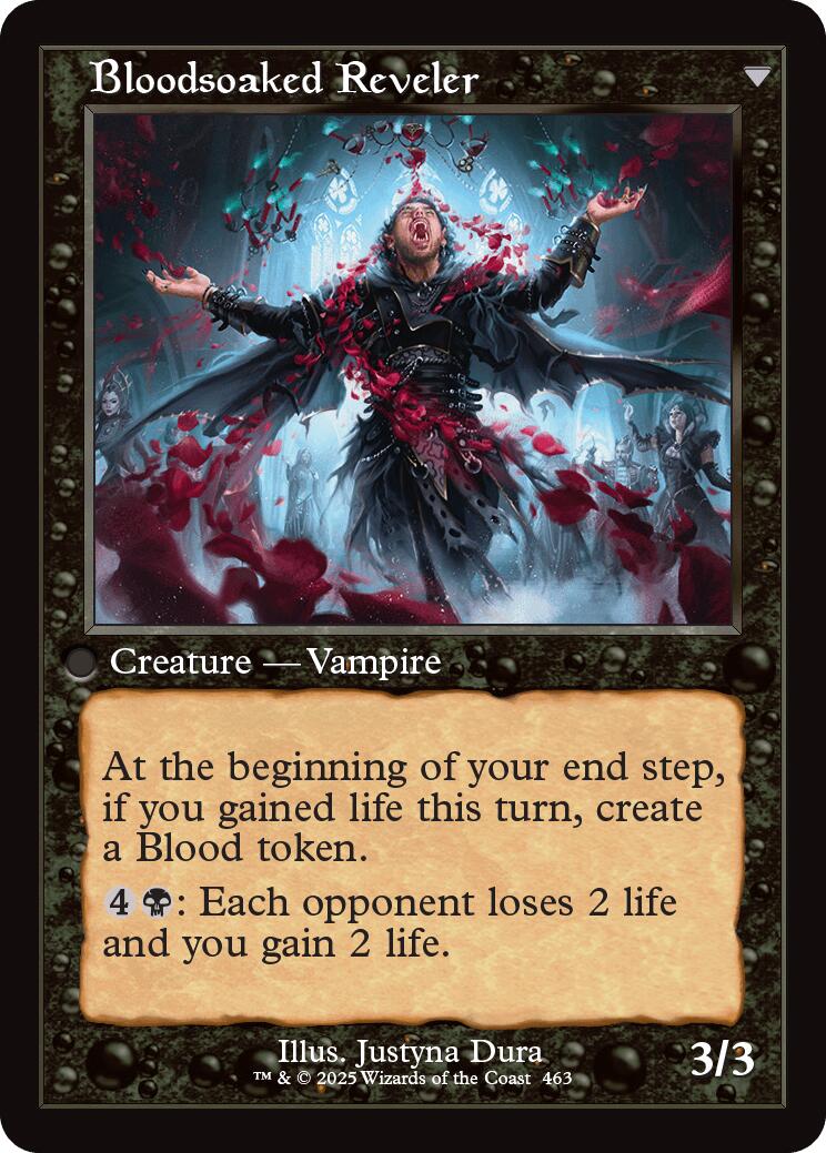Restless Bloodseeker // Bloodsoaked Reveler (Retro Frame) [Innistrad Remastered] | Jomio and Rueliete's Cards and Comics