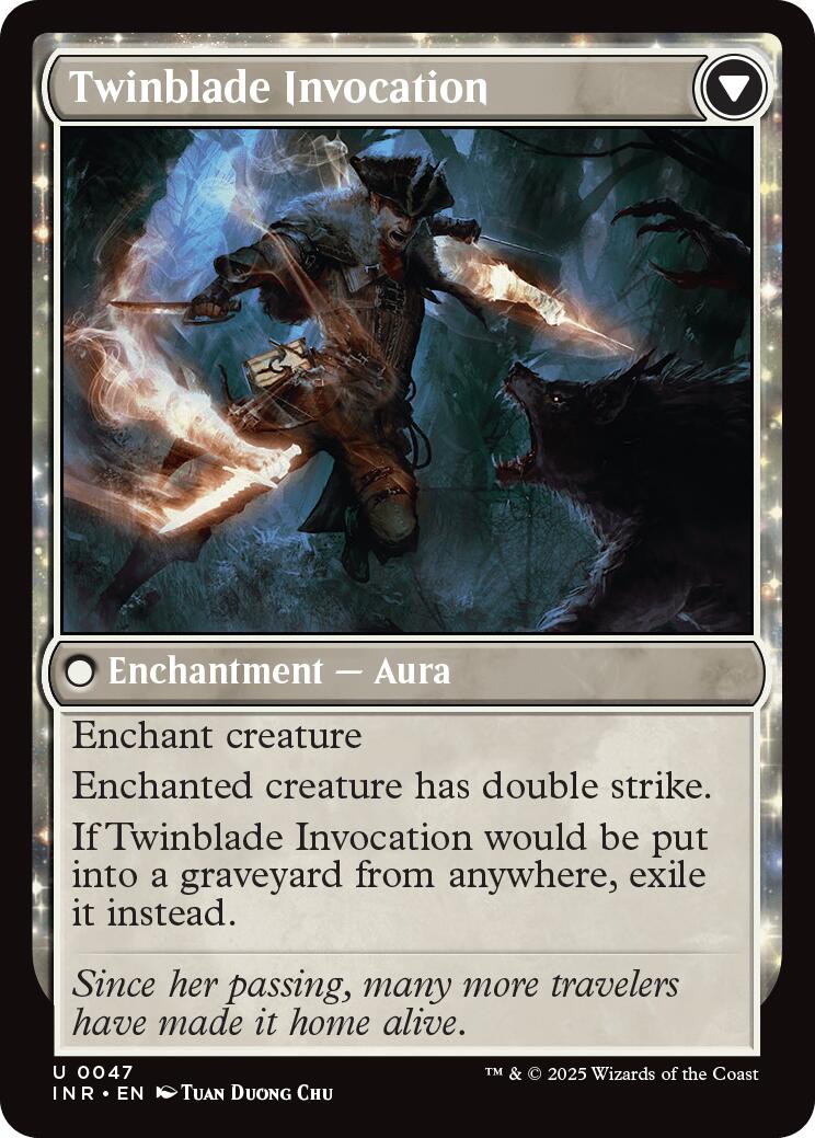 Twinblade Geist // Twinblade Invocation [Innistrad Remastered] | Jomio and Rueliete's Cards and Comics