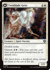 Twinblade Geist // Twinblade Invocation [Innistrad Remastered] | Jomio and Rueliete's Cards and Comics