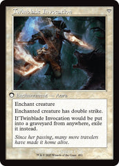 Twinblade Geist // Twinblade Invocation (Retro Frame) [Innistrad Remastered] | Jomio and Rueliete's Cards and Comics