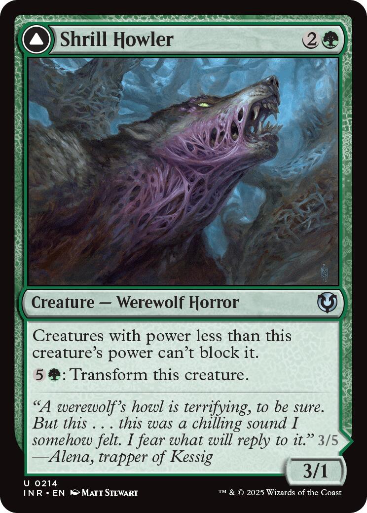 Shrill Howler // Howling Chorus [Innistrad Remastered] | Jomio and Rueliete's Cards and Comics