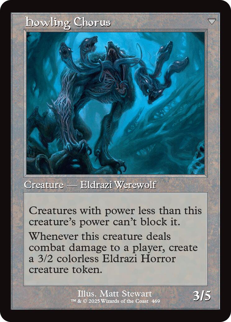 Shrill Howler // Howling Chorus (Retro Frame) [Innistrad Remastered] | Jomio and Rueliete's Cards and Comics