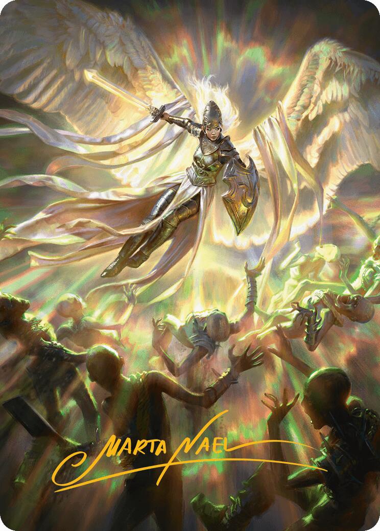 Vanquish the Horde Art Card (Gold-Stamped Signature) [Innistrad Remastered Art Series] | Jomio and Rueliete's Cards and Comics