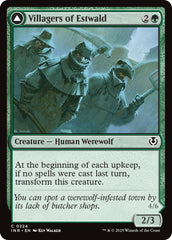 Villagers of Estwald // Howlpack of Estwald [Innistrad Remastered] | Jomio and Rueliete's Cards and Comics