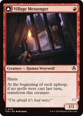 Village Messenger // Moonrise Intruder [Innistrad Remastered] | Jomio and Rueliete's Cards and Comics