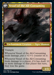 Hidetsugu Consumes All // Vessel of the All-Consuming [Kamigawa: Neon Dynasty] | Jomio and Rueliete's Cards and Comics