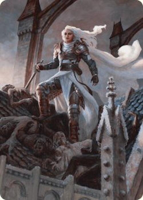Thalia, Heretic Cathar Art Card [Innistrad Remastered Art Series] | Jomio and Rueliete's Cards and Comics