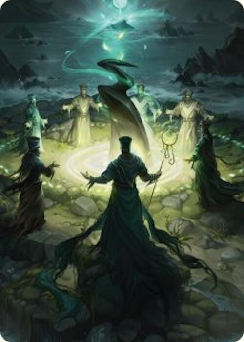 Cryptolith Rite Art Card [Innistrad Remastered Art Series] | Jomio and Rueliete's Cards and Comics