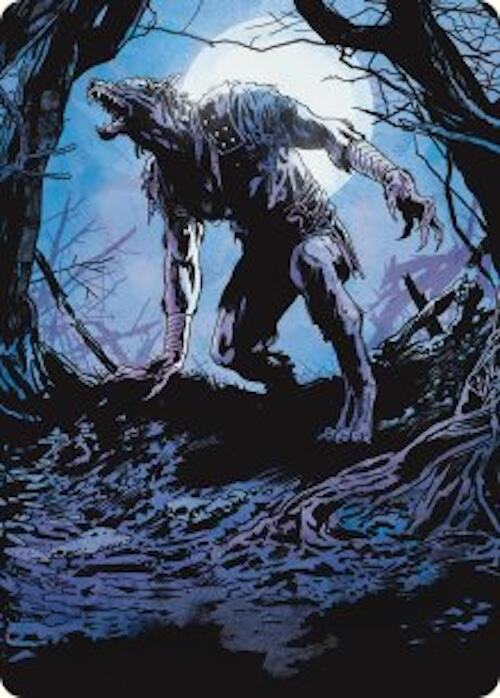 Krallenhorde Howler Art Card [Innistrad Remastered Art Series] | Jomio and Rueliete's Cards and Comics
