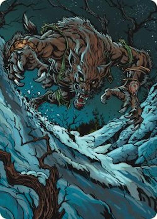 Ravager of the Fells Art Card [Innistrad Remastered Art Series] | Jomio and Rueliete's Cards and Comics