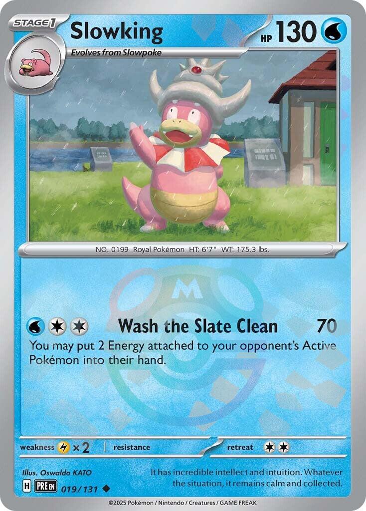 Slowking (019/131) (Master Ball Pattern) [Scarlet & Violet: Prismatic Evolutions] | Jomio and Rueliete's Cards and Comics