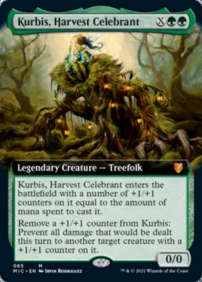 Kurbis, Harvest Celebrant (Extended Art) [Innistrad: Midnight Hunt Commander] | Jomio and Rueliete's Cards and Comics