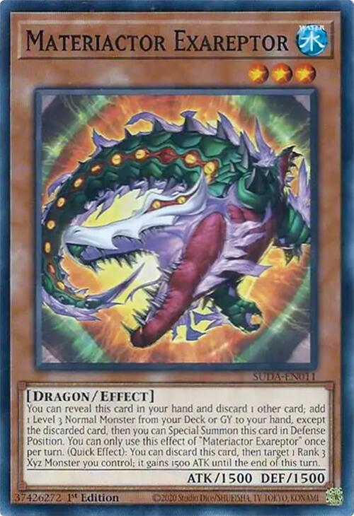 Materiactor Exareptor [SUDA-EN011] Common | Jomio and Rueliete's Cards and Comics