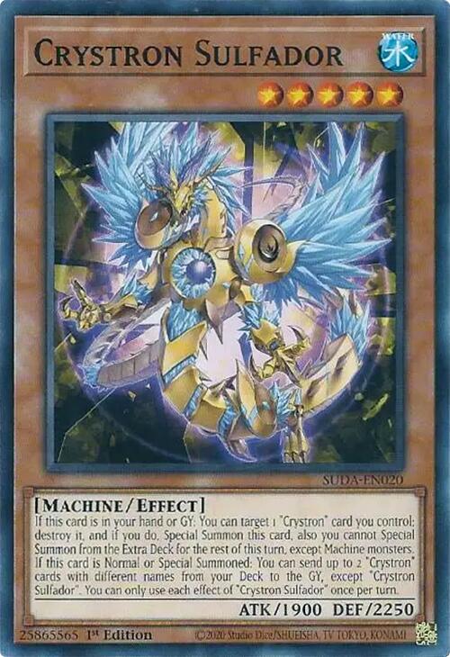 Crystron Sulfador [SUDA-EN020] Common | Jomio and Rueliete's Cards and Comics