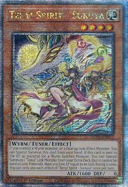 Tenyi Spirit - Suruya (Quarter Century Secret Rare) [SUDA-EN021] Quarter Century Secret Rare | Jomio and Rueliete's Cards and Comics