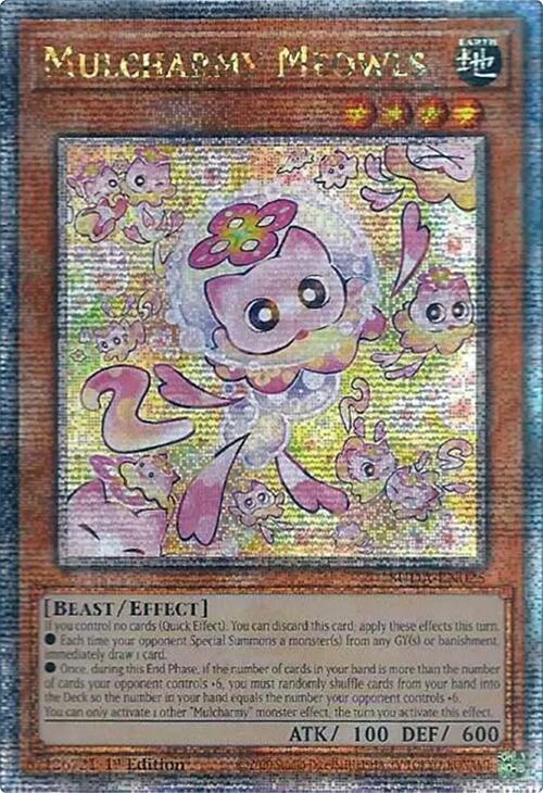 Mulcharmy Meowls (Quarter Century Secret Rare) [SUDA-EN025] Quarter Century Secret Rare | Jomio and Rueliete's Cards and Comics