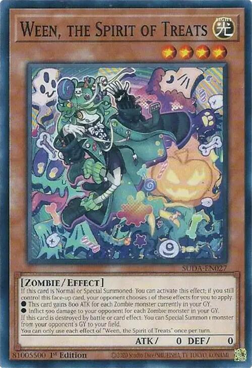 Ween, the Spirit of Treats [SUDA-EN027] Common | Jomio and Rueliete's Cards and Comics
