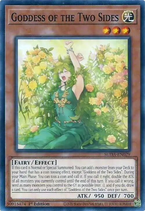 Goddess of the Two Sides [SUDA-EN029] Common | Jomio and Rueliete's Cards and Comics