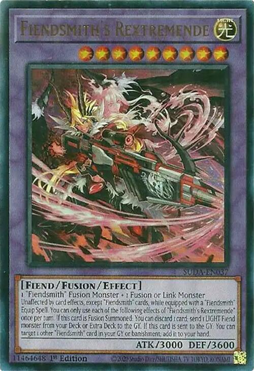 Fiendsmith's Rextremende [SUDA-EN037] Ultra Rare | Jomio and Rueliete's Cards and Comics