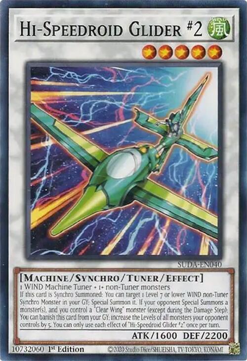 Hi-Speedroid Glider #2 [SUDA-EN040] Common | Jomio and Rueliete's Cards and Comics