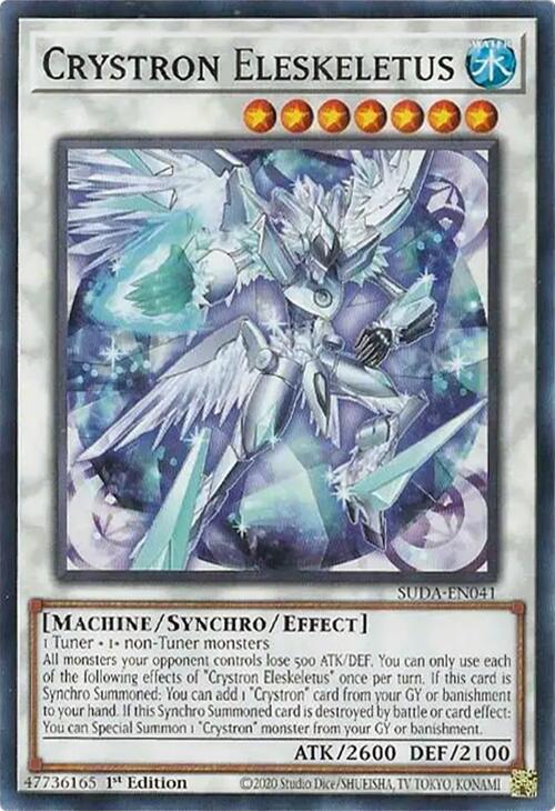 Crystron Eleskeletus [SUDA-EN041] Common | Jomio and Rueliete's Cards and Comics