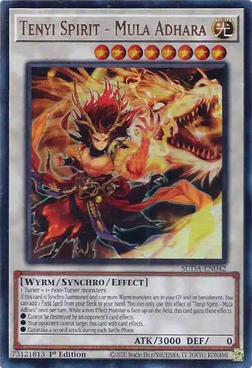 Tenyi Spirit - Mula Adhara [SUDA-EN042] Ultra Rare | Jomio and Rueliete's Cards and Comics