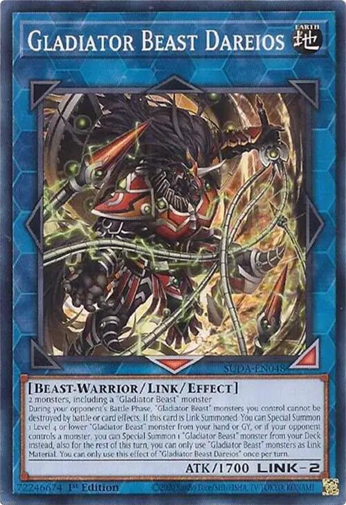 Gladiator Beast Dareios [SUDA-EN048] Common | Jomio and Rueliete's Cards and Comics
