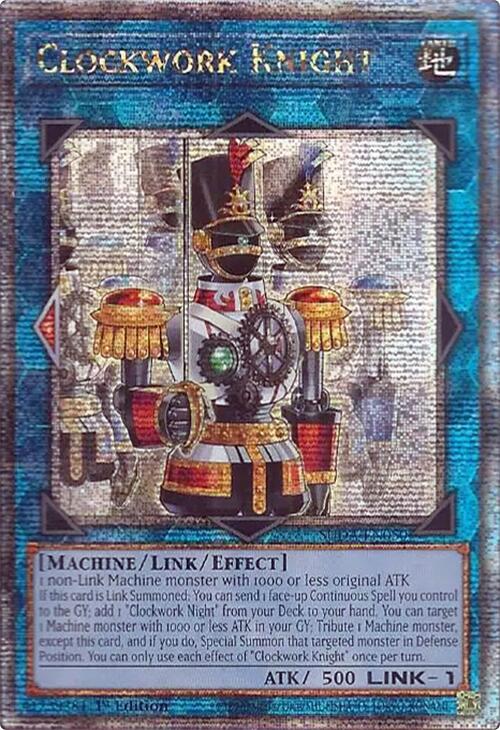 Clockwork Knight (Quarter Century Secret Rare) [SUDA-EN050] Quarter Century Secret Rare | Jomio and Rueliete's Cards and Comics