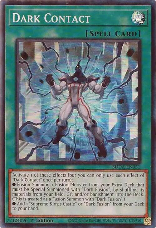 Dark Contact [SUDA-EN051] Super Rare | Jomio and Rueliete's Cards and Comics