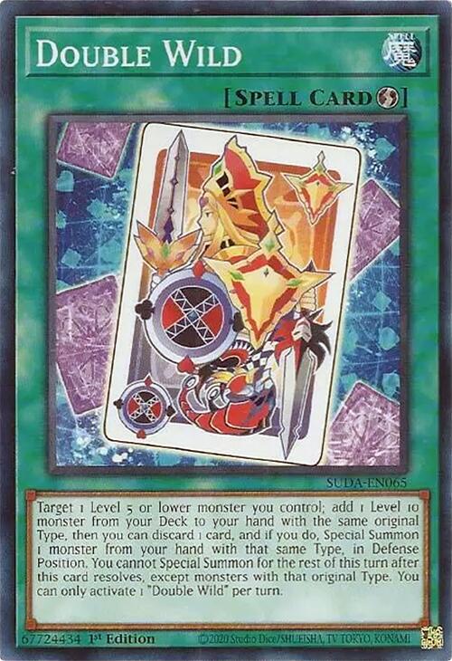 Double Wild [SUDA-EN065] Common | Jomio and Rueliete's Cards and Comics