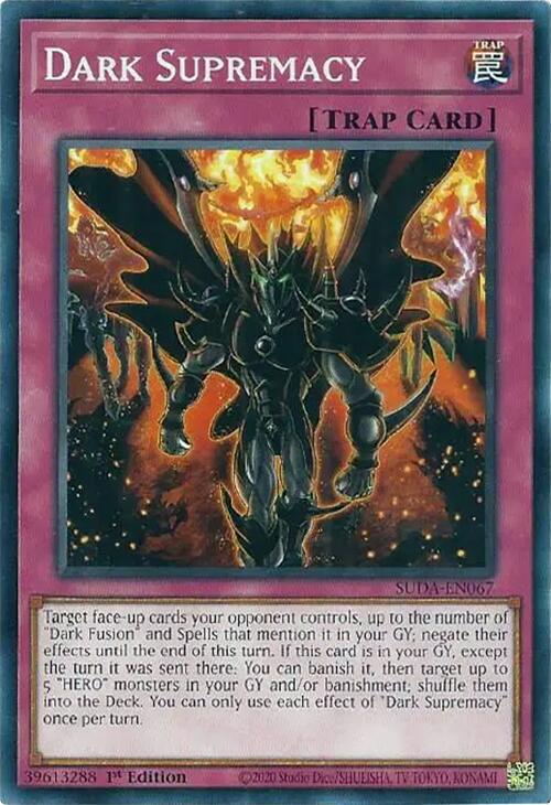 Dark Supremacy [SUDA-EN067] Common | Jomio and Rueliete's Cards and Comics