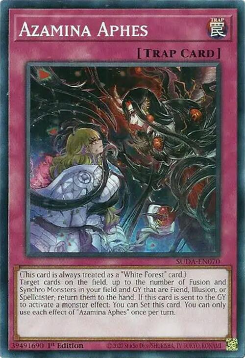 Azamina Aphes [SUDA-EN070] Common | Jomio and Rueliete's Cards and Comics