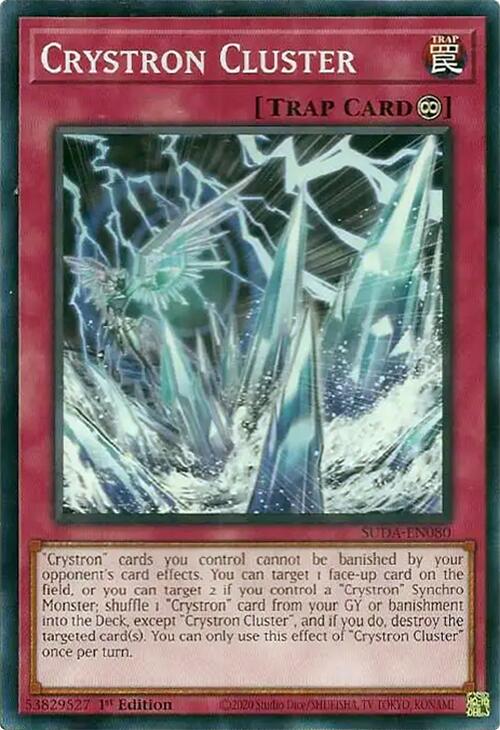 Crystron Cluster [SUDA-EN080] Common | Jomio and Rueliete's Cards and Comics