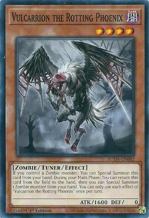Vulcarrion the Rotting Phoenix [SUDA-EN082] Common | Jomio and Rueliete's Cards and Comics