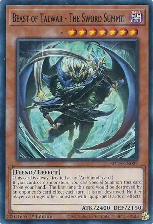 Beast of Talwar - The Sword Summit [SUDA-EN087] Common | Jomio and Rueliete's Cards and Comics
