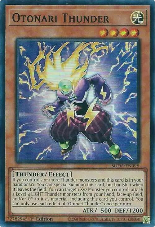 Otonari Thunder [SUDA-EN098] Super Rare | Jomio and Rueliete's Cards and Comics