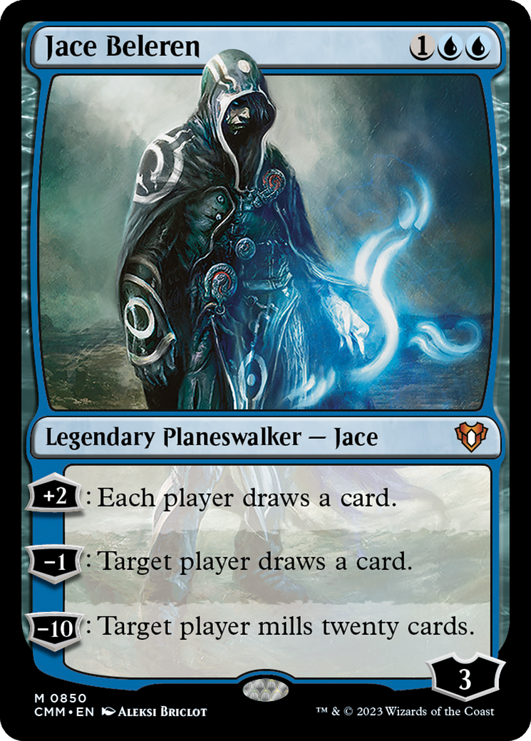 Jace Beleren [Commander Masters] | Jomio and Rueliete's Cards and Comics