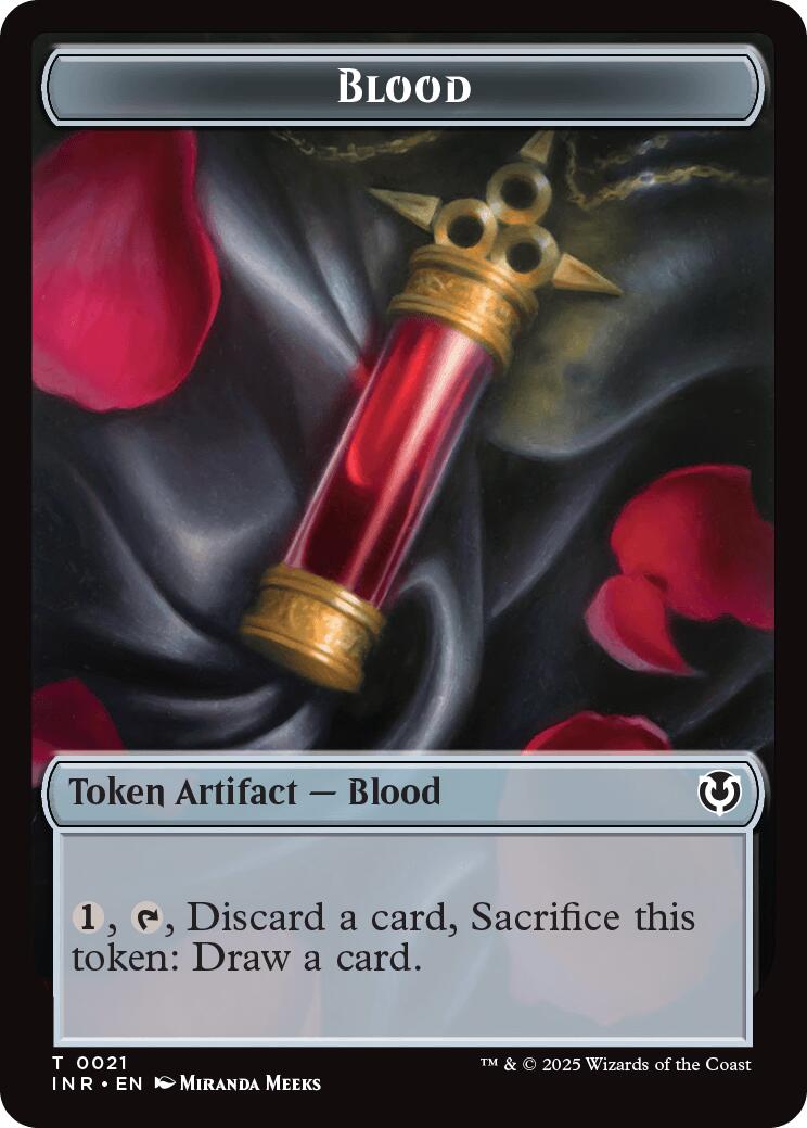 Blood // Clue Double-Sided Token [Innistrad Remastered Tokens] | Jomio and Rueliete's Cards and Comics