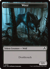 Wolf (0009) // Wolf (0018) Double-Sided Token [Innistrad Remastered Tokens] | Jomio and Rueliete's Cards and Comics