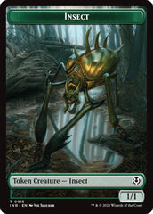 Insect // Spider Double-Sided Token [Innistrad Remastered Tokens] | Jomio and Rueliete's Cards and Comics