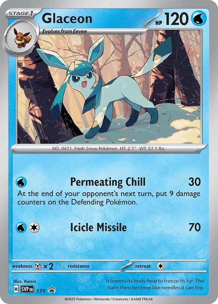 Glaceon (SVP171) [Scarlet & Violet: Black Star Promos] | Jomio and Rueliete's Cards and Comics